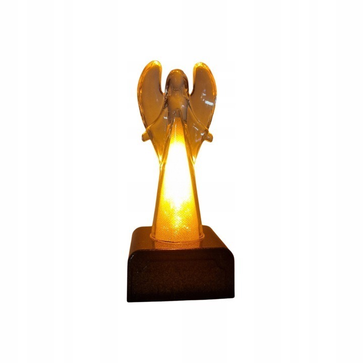 Anioł Wkład LED Do Znicza XL 16 cm Żywy Płomień Anioł Baterie W Zestawie - obrazek 2