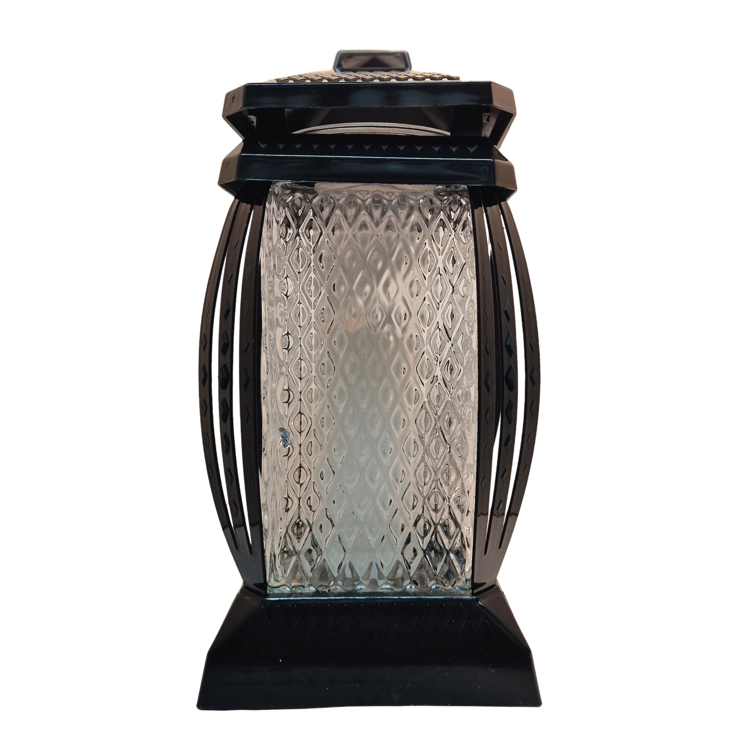Znicz lampion kapliczka PRIMA VERA | Elegancki | serce z różą | kryształki - obrazek 3