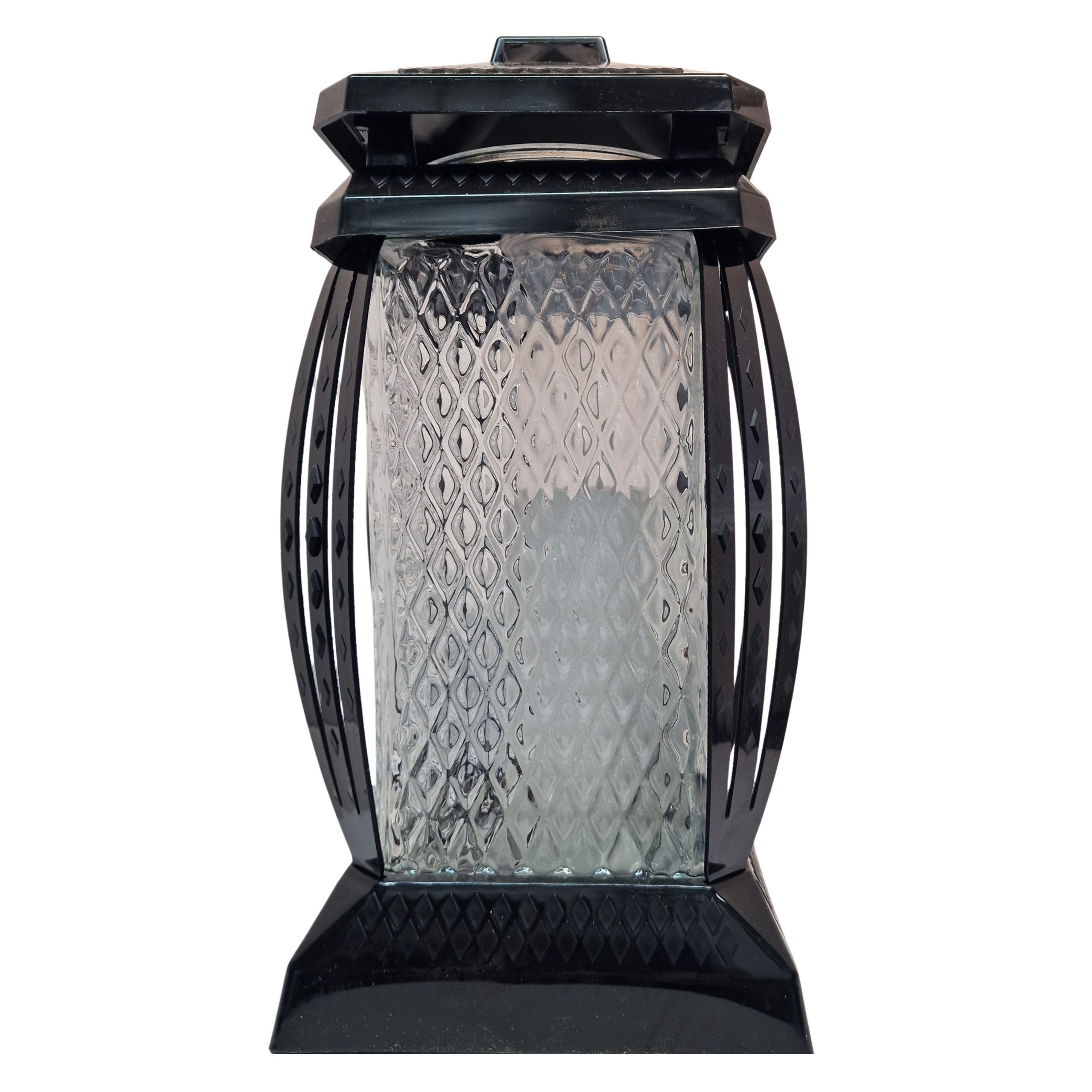 Znicz lampion kapliczka PRIMA VERA | Elegancki | srebrny krzyż | aplikacja - obrazek 3