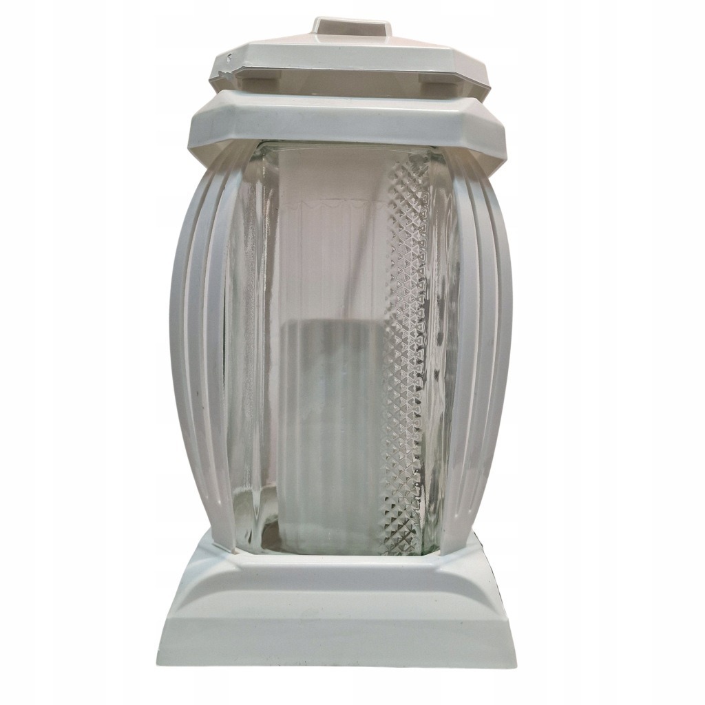 Znicz Biały 24 cm ALLELUJA | Złoty Bukiet | Lampion Wielkanocny - obrazek 3