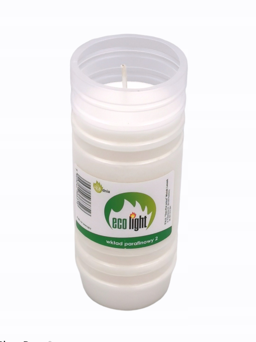 Wkład parafinowy do zniczy Ecolight2 14 cm - obrazek 3
